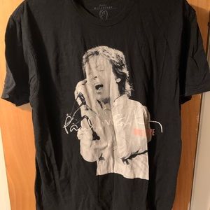 Paul McCartney one on one 2017 tour date t-shirt